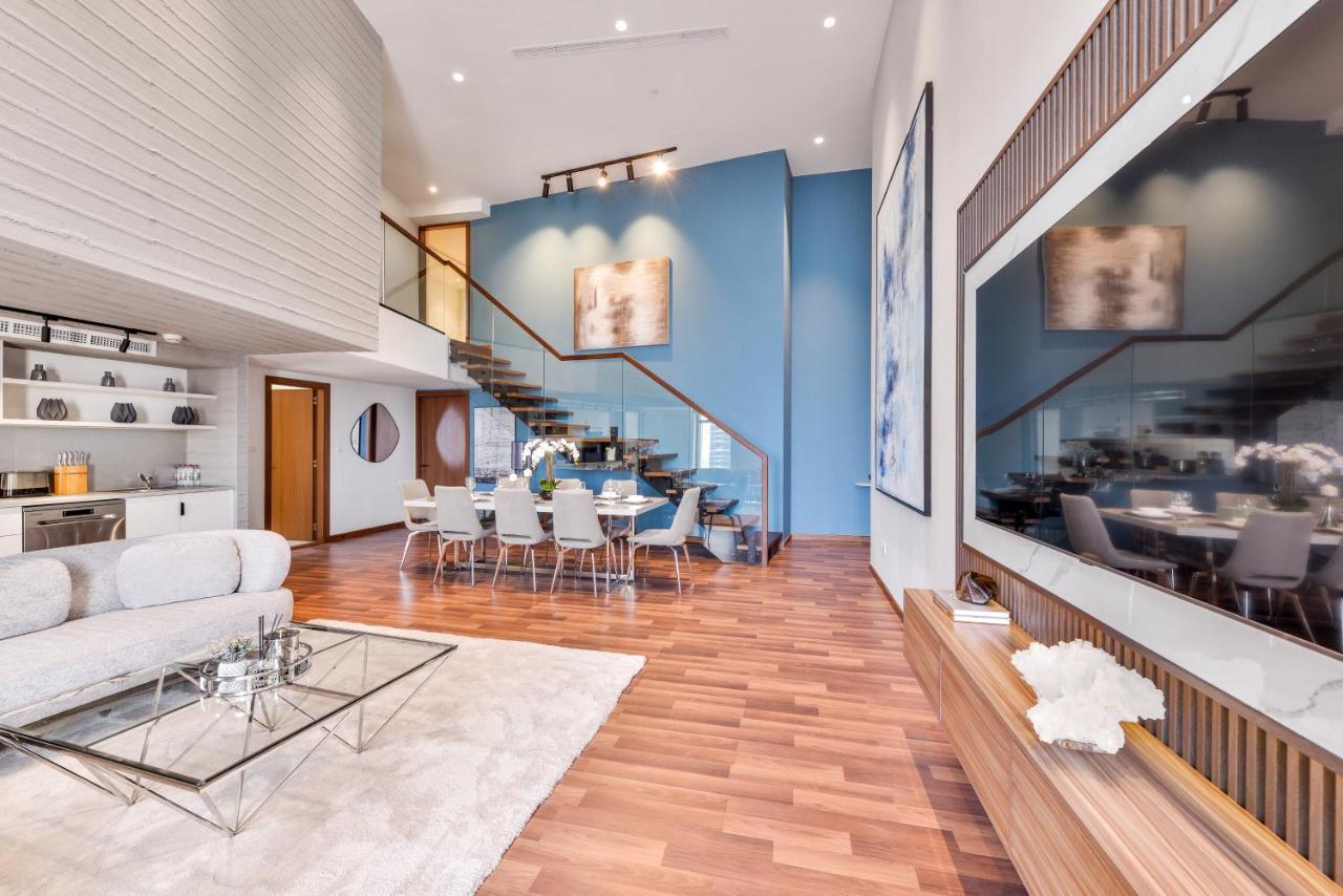 Ultra Luxury Jbr Duplex Penthouse - Free 5 Star Beach Access Дубай Екстериор снимка